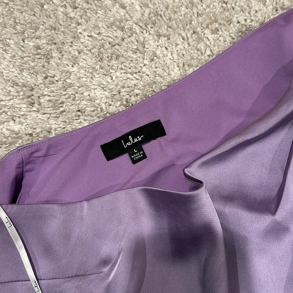 NEW SATIN LULU’S DRESS - Picture 4 of 4